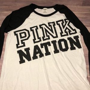 PINK NATION Raglan Tee